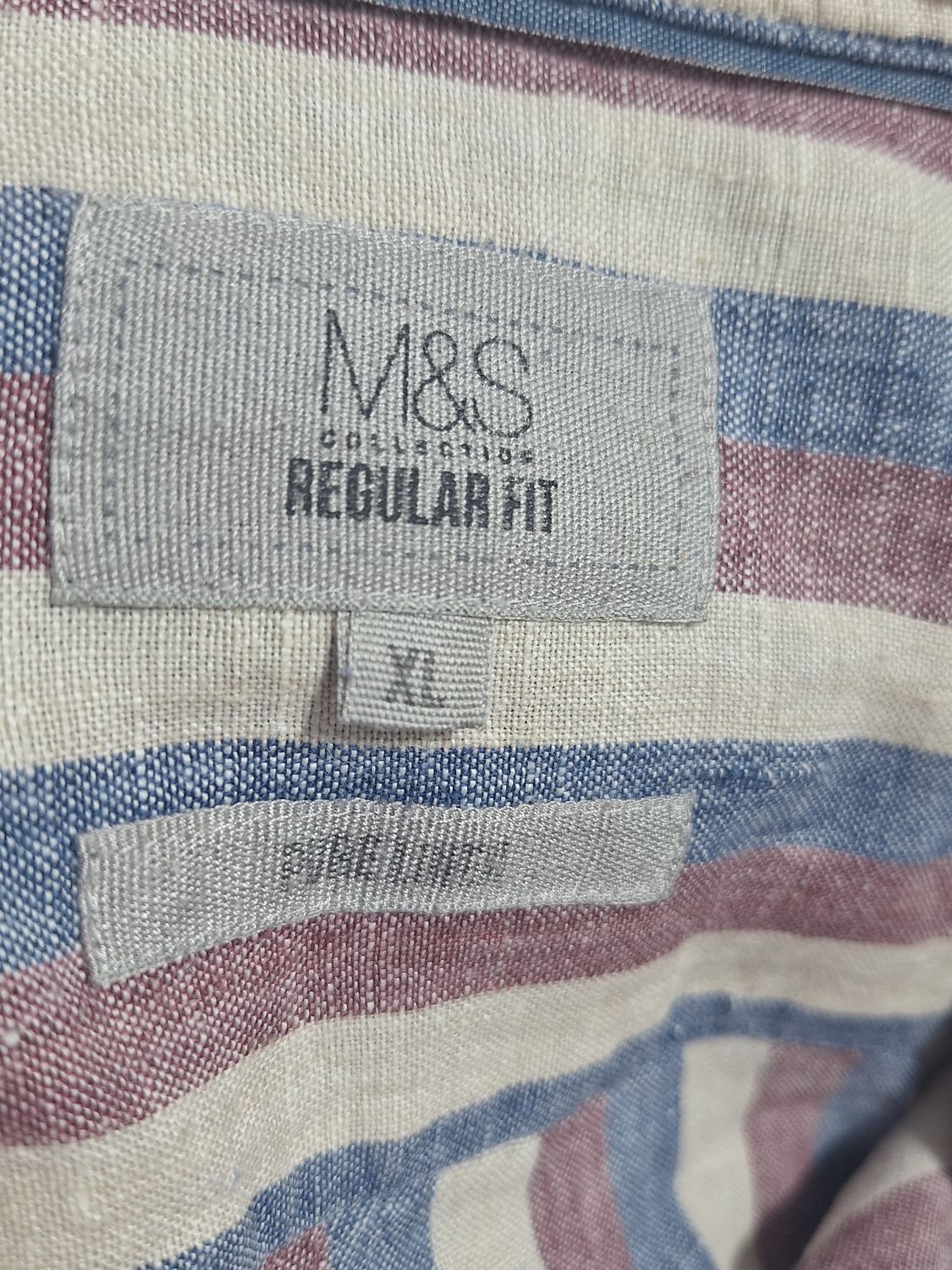 KOSZULA 100%LEN  MARKS &amp; SPENCER