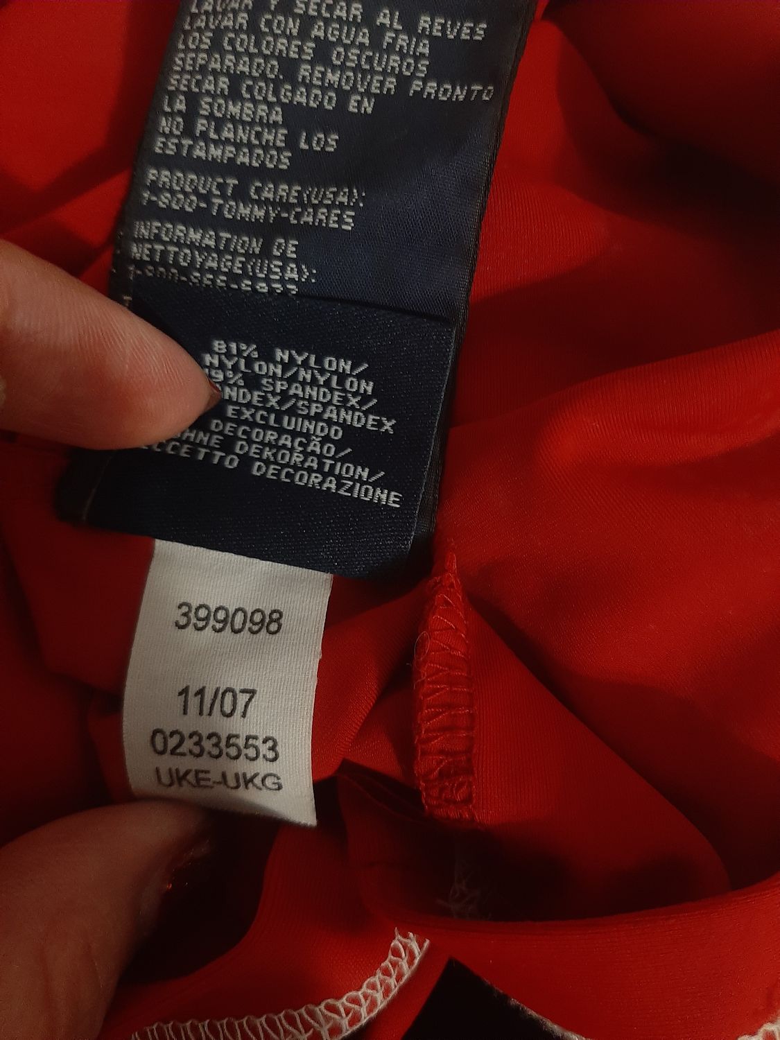 Kostium kąpielowy Tommy Hilfiger