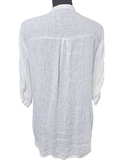 BLUZKA DAMSKA 100% LEN  MADE IN ITALY