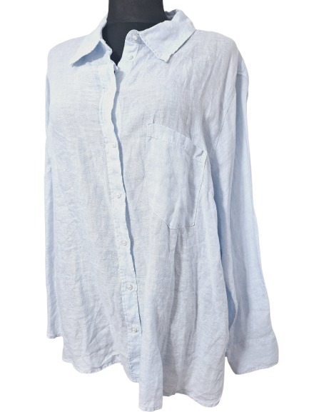 KOSZULA DAMSKA 100% LEN   H&amp;M