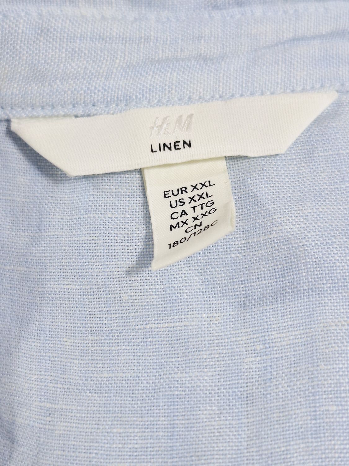 KOSZULA DAMSKA 100% LEN   H&amp;M