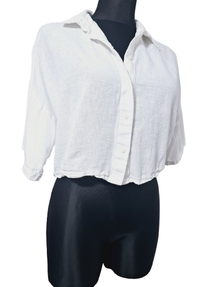 BLUZKA/KOSZULA   TOP LNIANA    PRIMARK