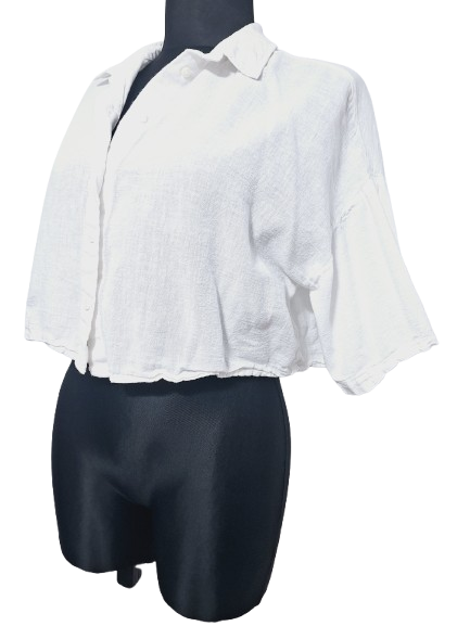 BLUZKA/KOSZULA   TOP LNIANA    PRIMARK