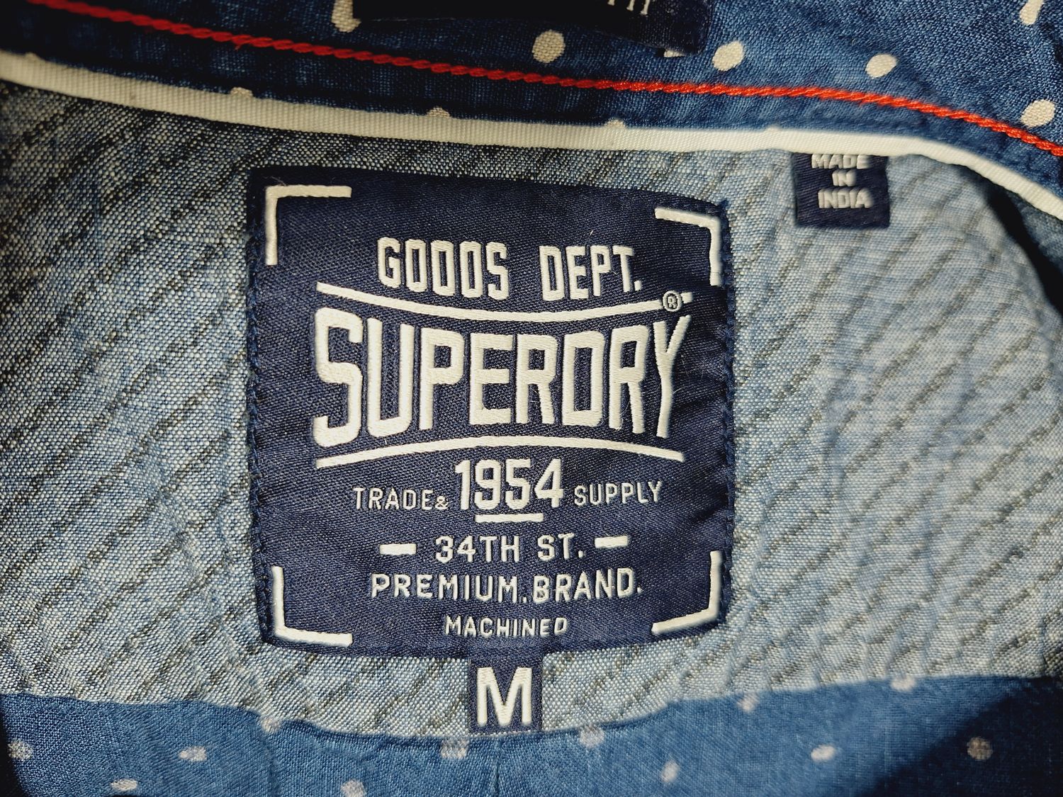 KOSZULA  MĘSKA      SUPERDRY