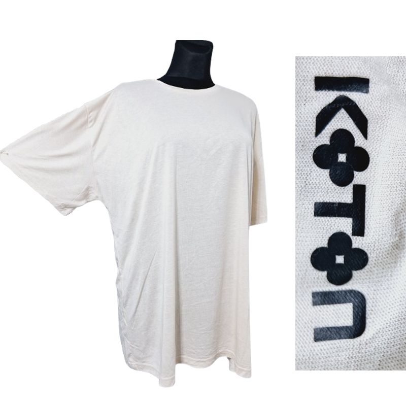 T-SHIRT DAMSKI OVERSIZE   KOTON