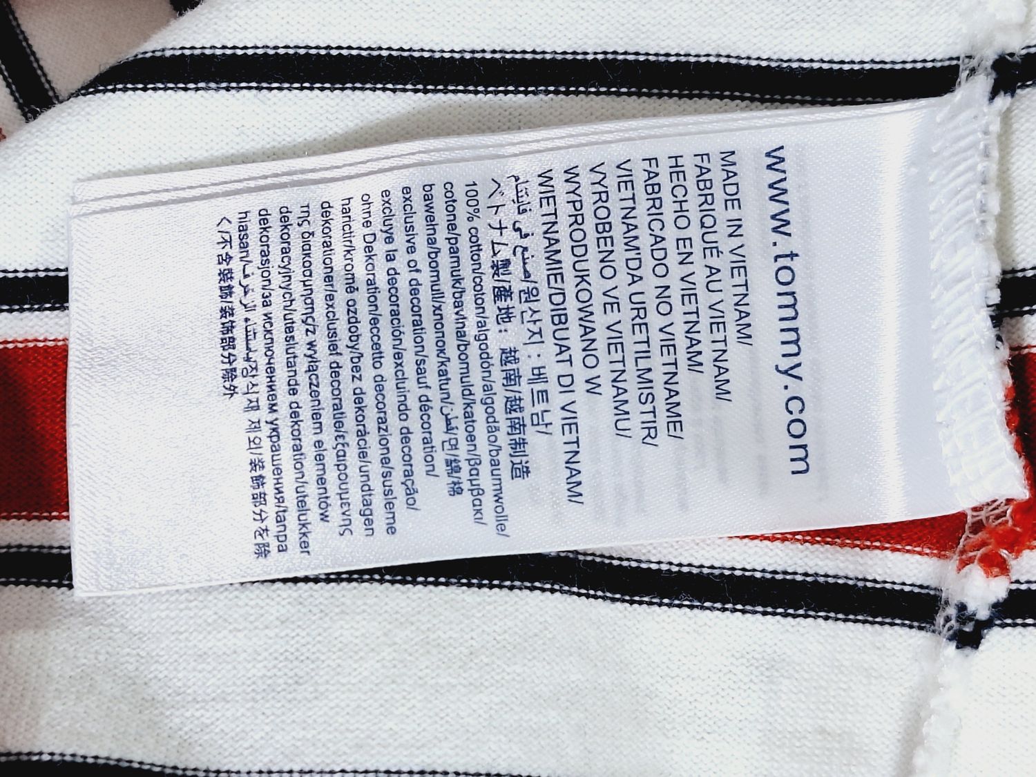 T-SHIRT DAMSKI  TOMMY HILFIGER