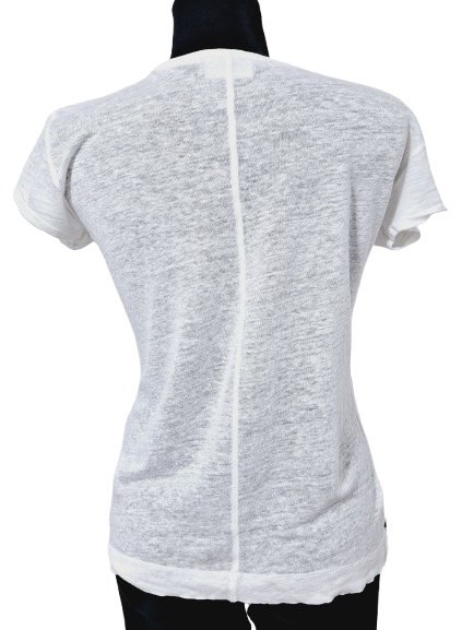 T-SHIRT LNIANY 100% LEN    CALVIN KLEIN