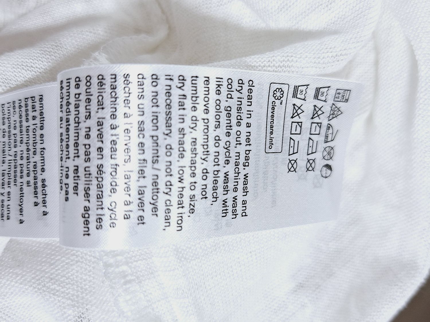 T-SHIRT LNIANY 100% LEN    CALVIN KLEIN