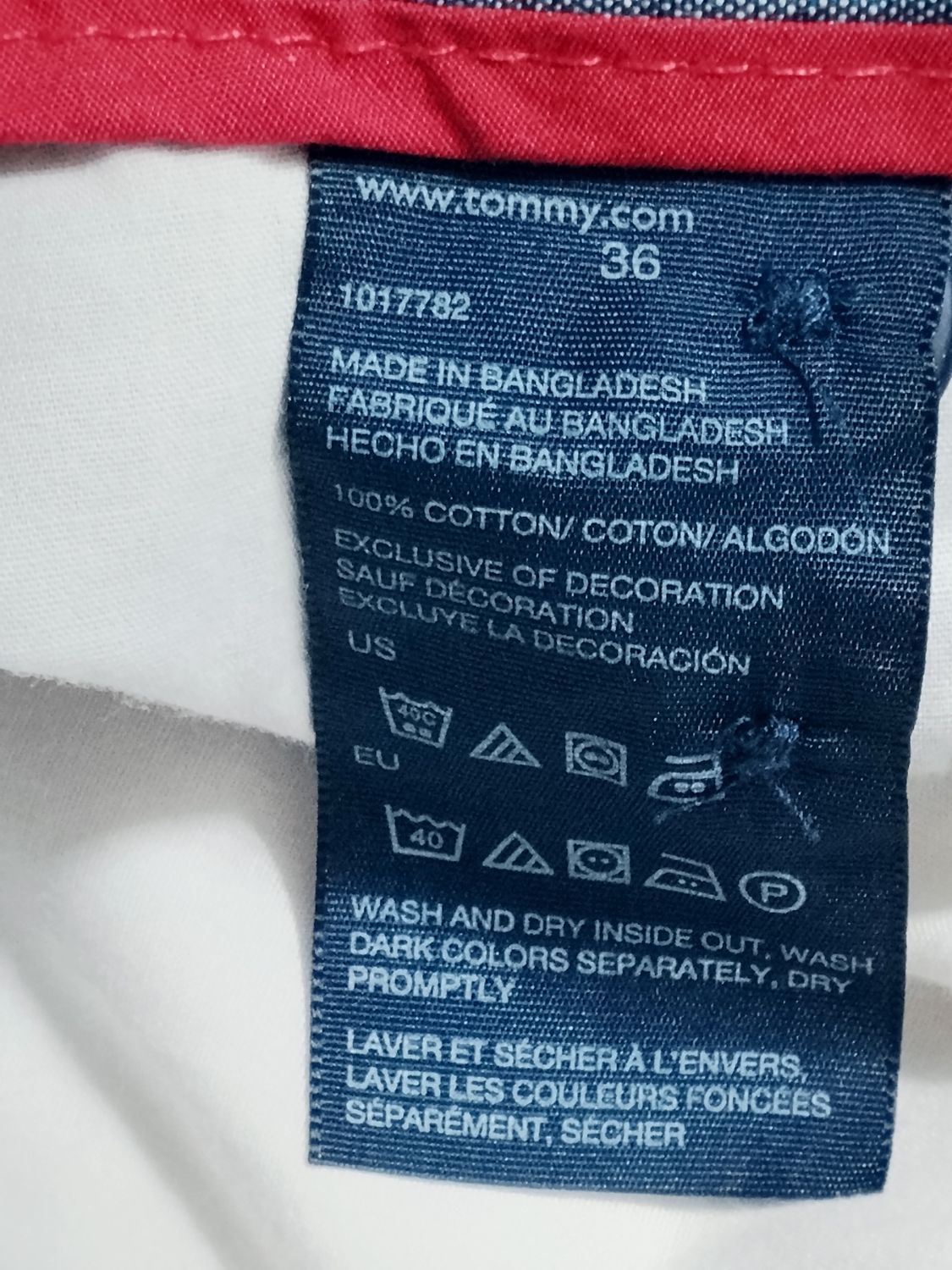 SPODENKI KRÓTKIE  TOMMY HILFIGER