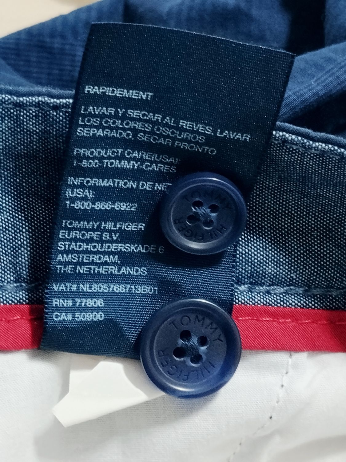 SPODENKI KRÓTKIE  TOMMY HILFIGER