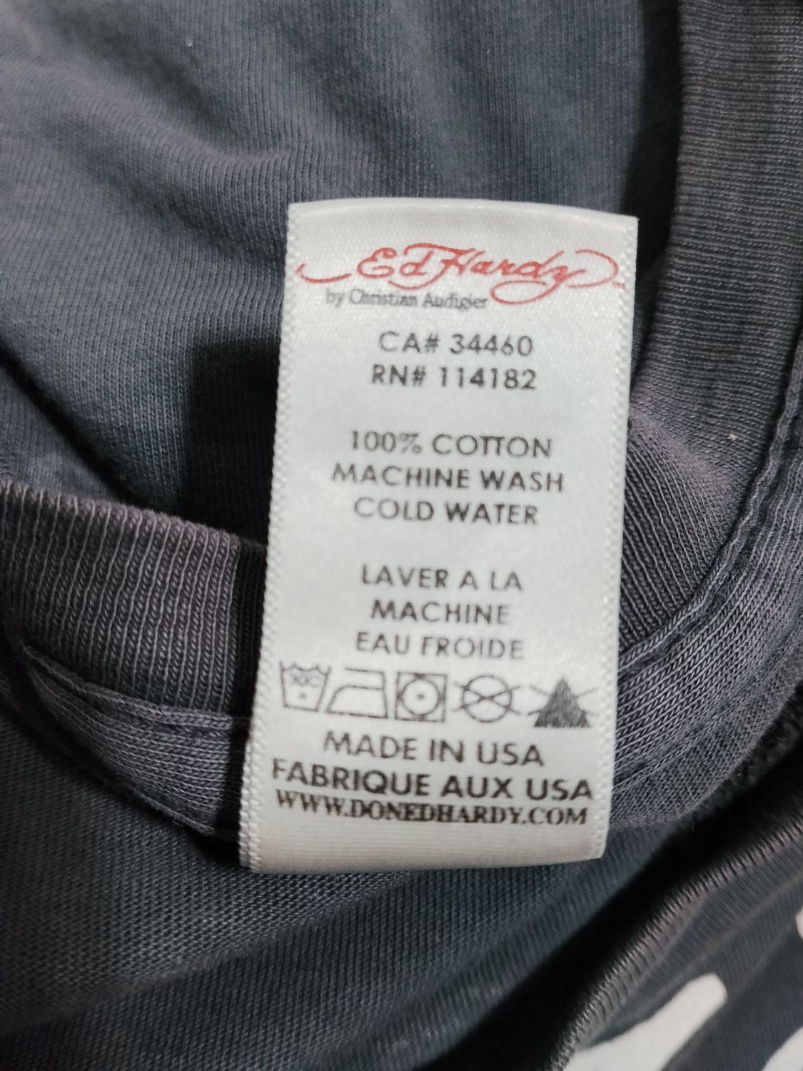 T-SHIRT  ED HARDY by Christian Audiger