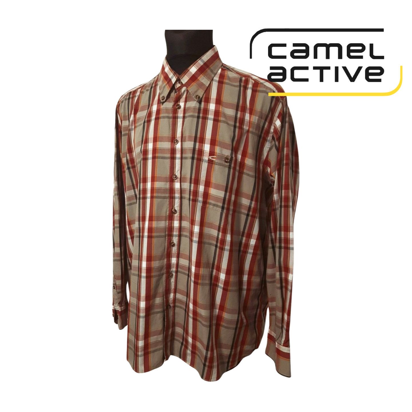 KOSZULA MĘSKA   CAMEL  ACTIVE