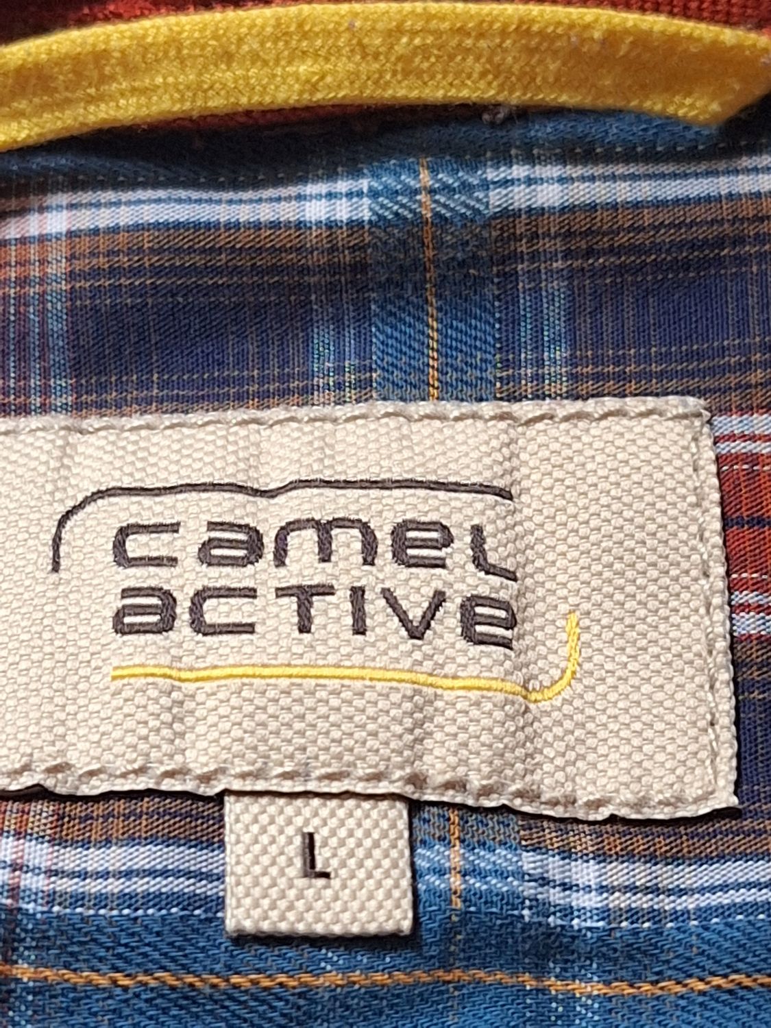 KOSZULA MĘSKA   CAMEL  ACTIVE