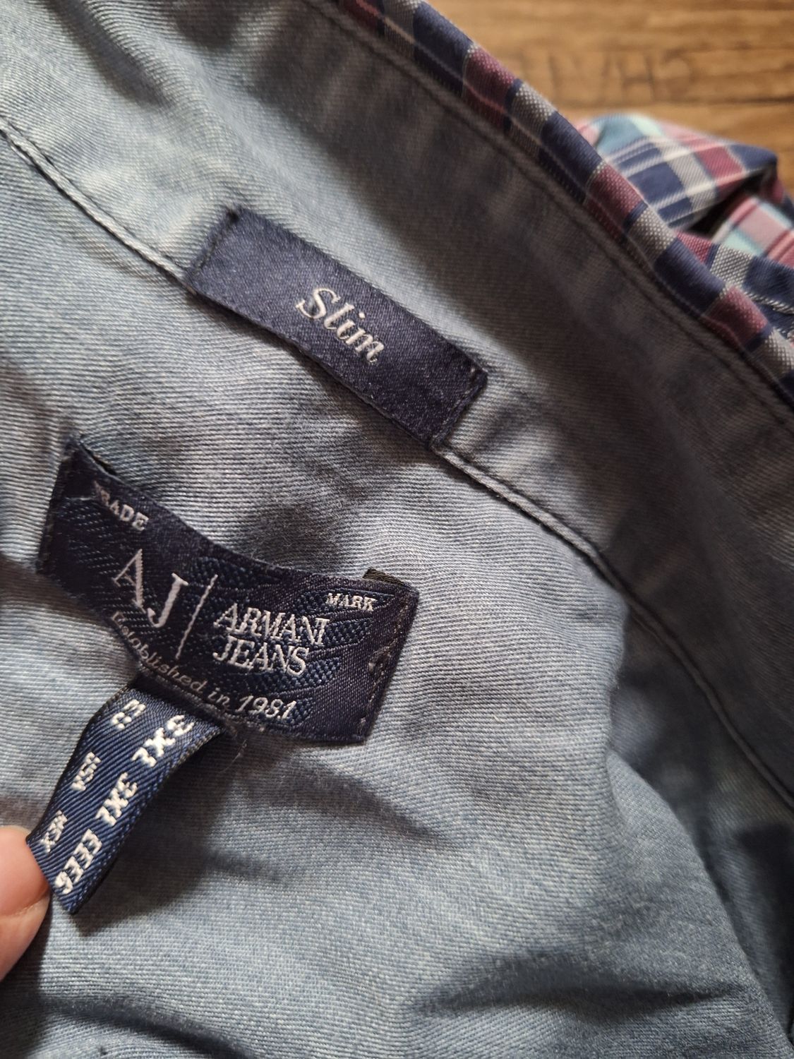 KOSZULA MĘSKA    AJ- ARMANI JEANS