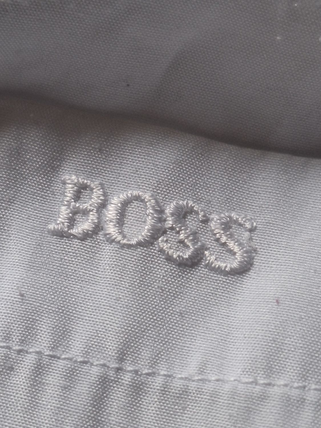 KOSZULA ELEGANCKA Z KRÓTKIM RĘKAWEM  BOSS