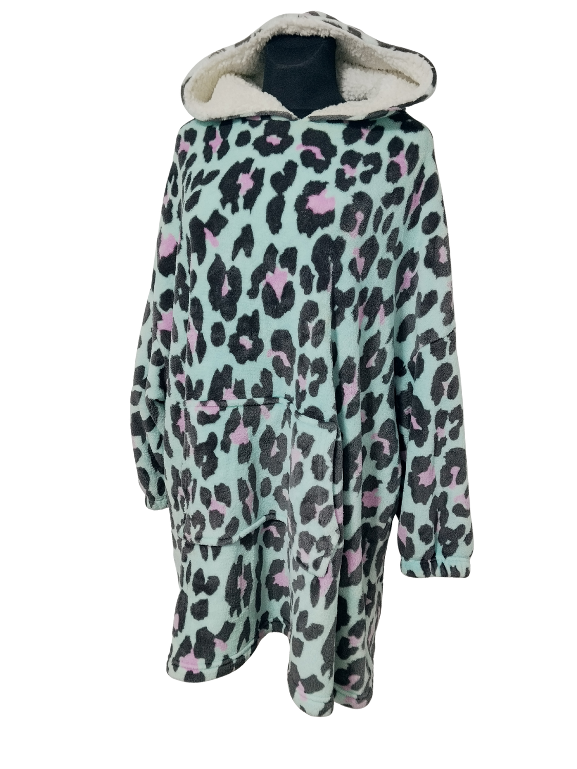 SZLAFROK  BLUZA -KANGURKA - ONE SIZE -  F &amp; F