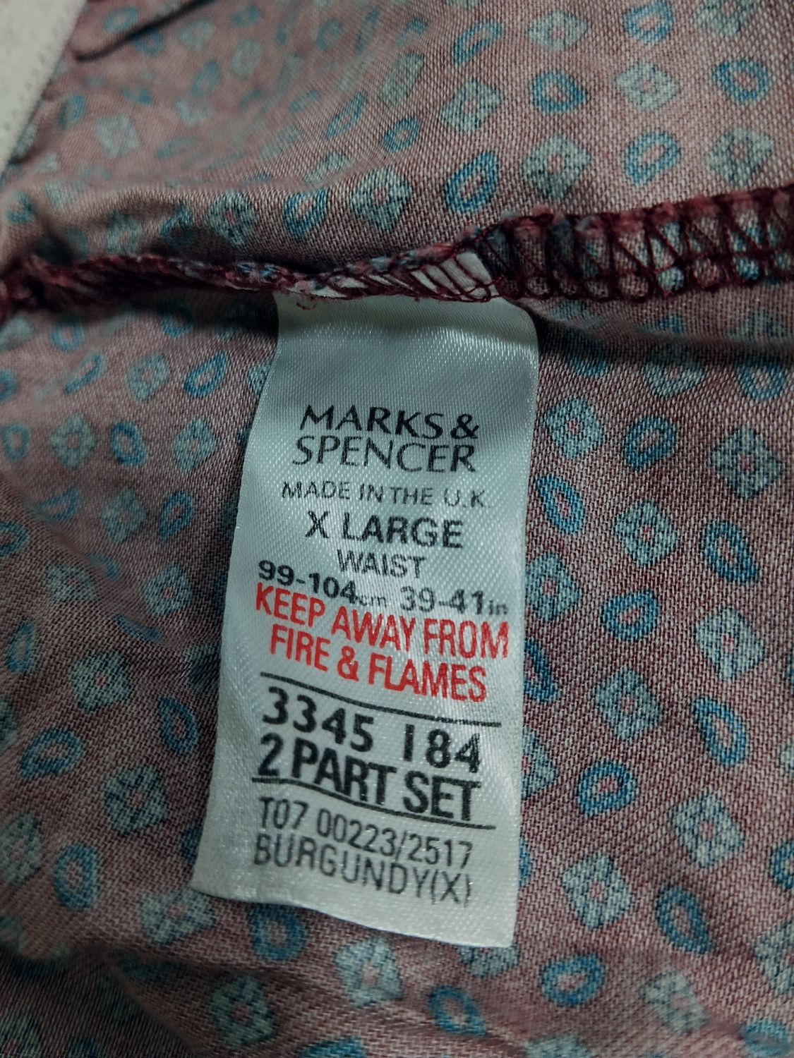 Piżama Marks &amp; Spencer