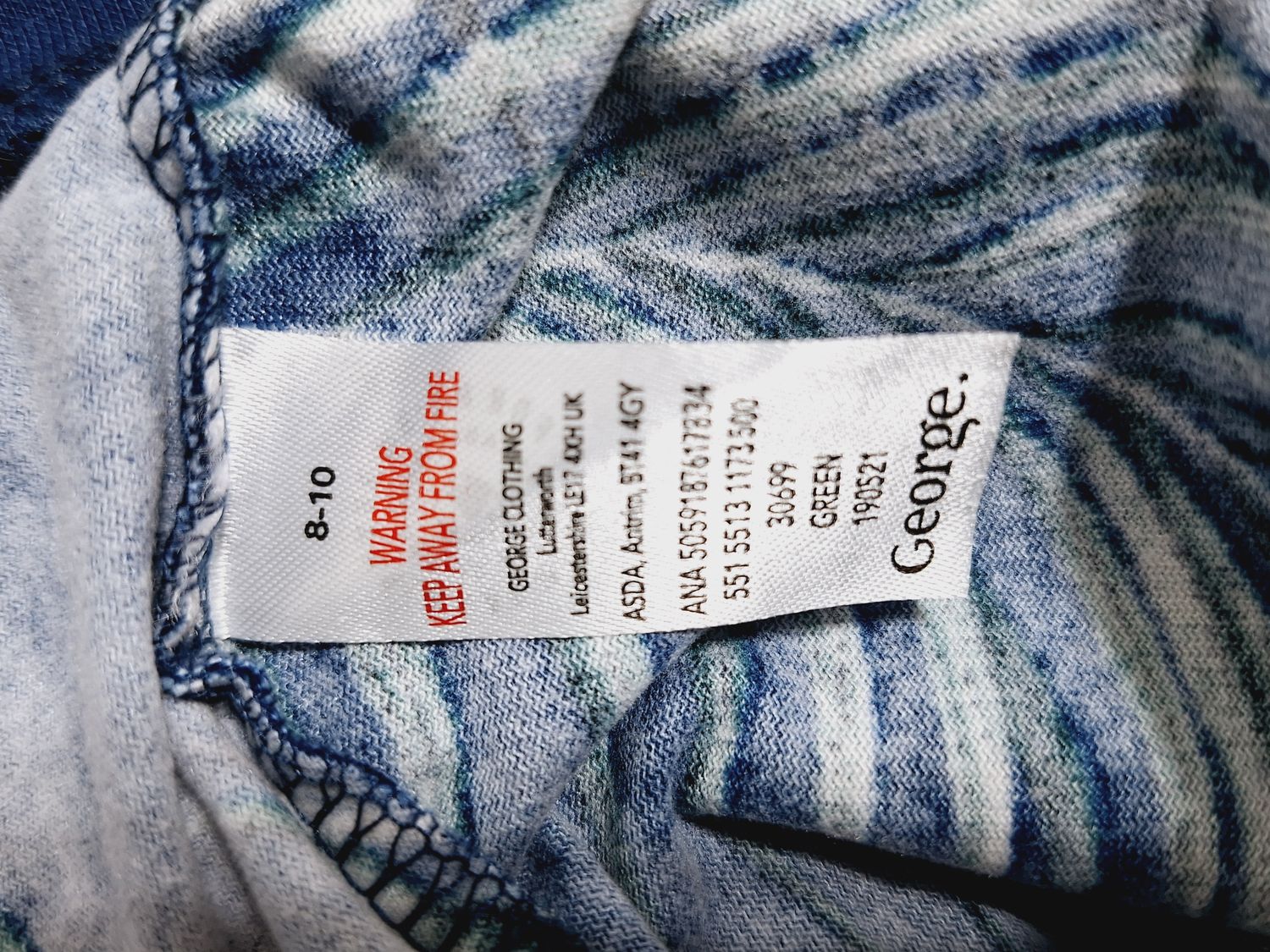 GÓRA OD PIŻAMY BLUZA GEORGE