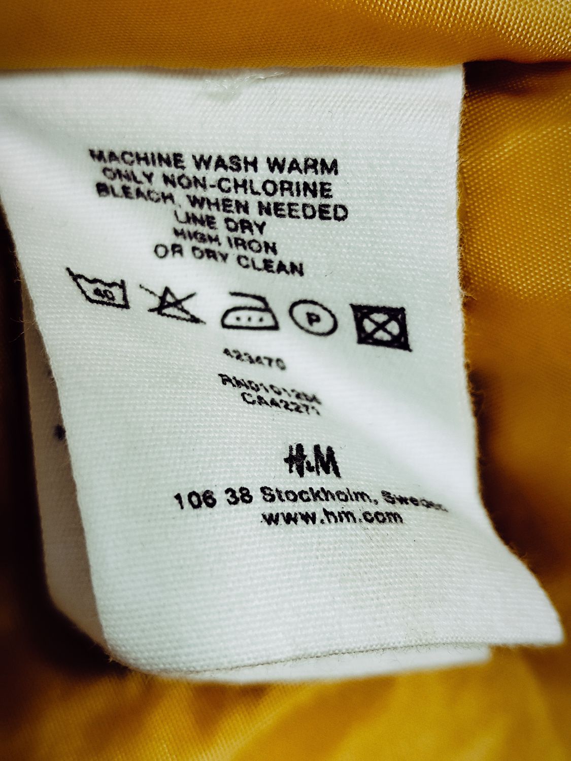 MARYNARKA SZTRUKSOWA  H&amp;M