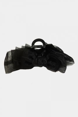 The Allegro Bow Claw Clip - Black
