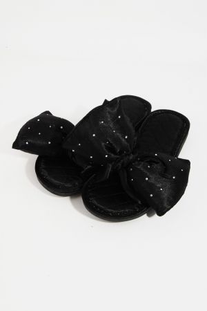 The Éclat Slipper - Black