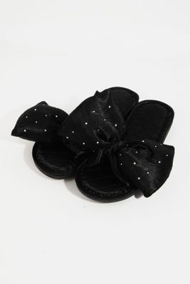 The Éclat Slipper - Black
