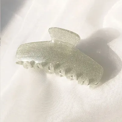 Silver Interval Hair Claw