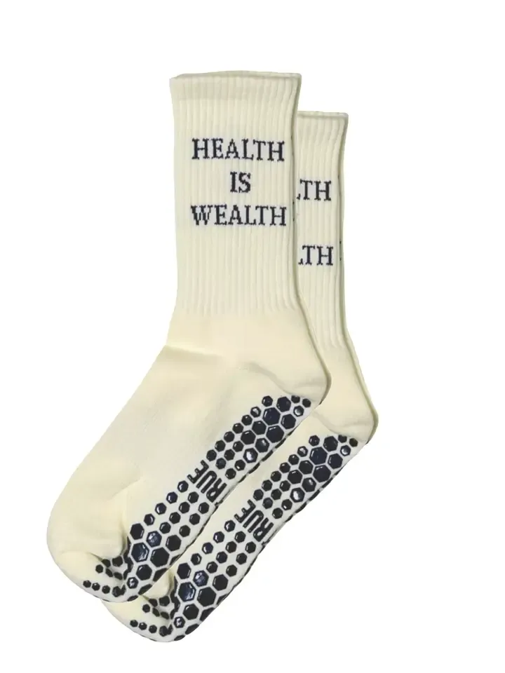 Health Is Wealth Sock