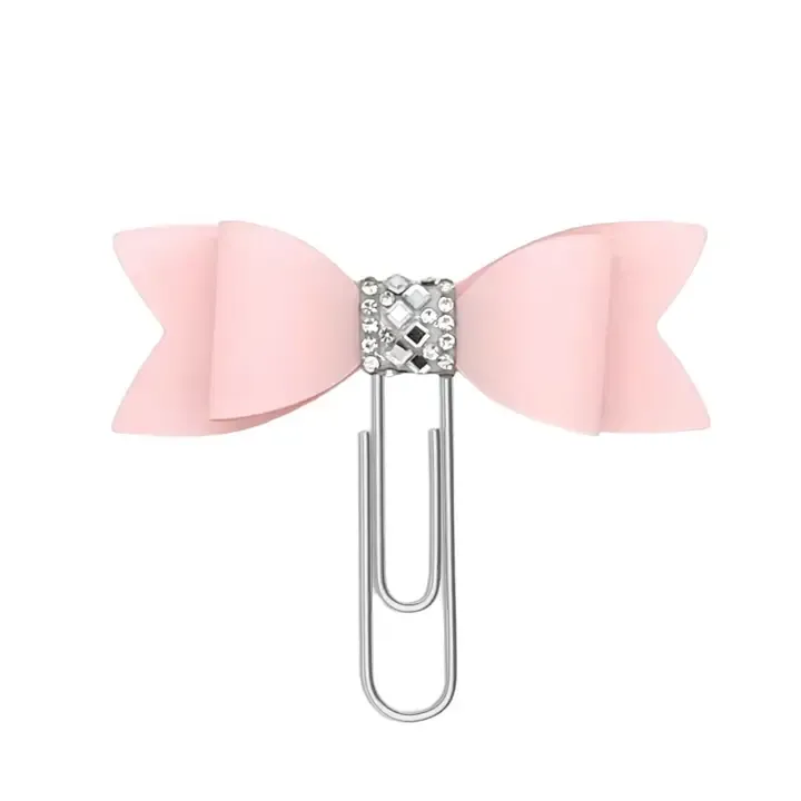 Bow Bookmark - Pink