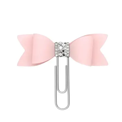 Bow Bookmark - Pink