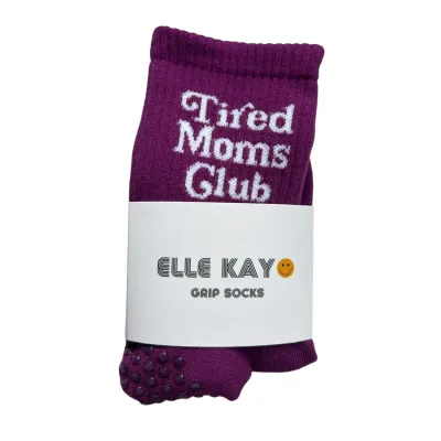 Tired Moms Club Sock