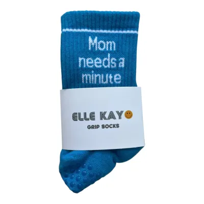 Mom Needs A Minute Sock