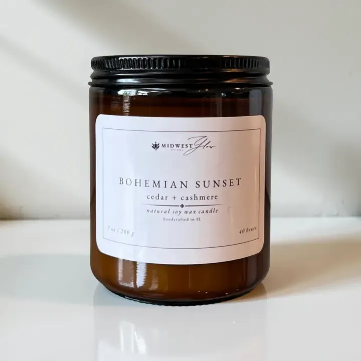 Bohemian Sunset Candle