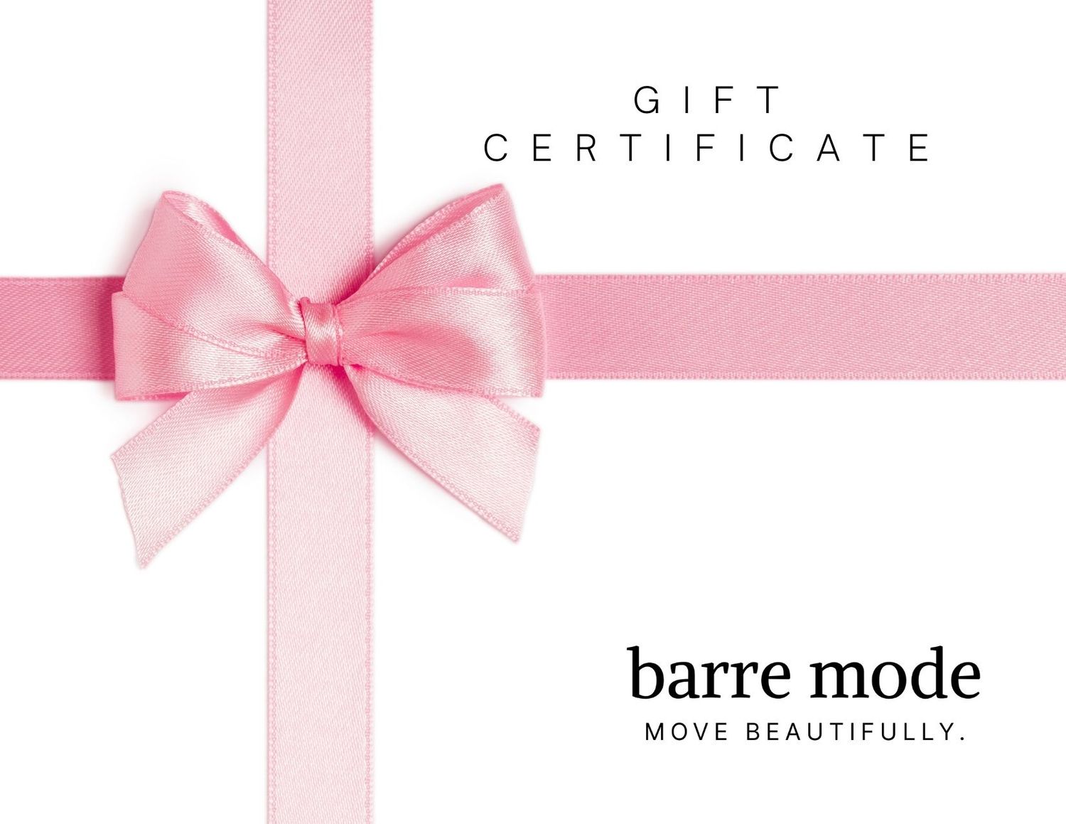 Gift Certificate