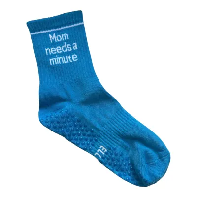 Mom Needs A Minute Sock