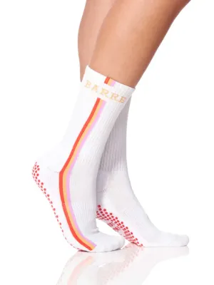The Retro Barre Sock