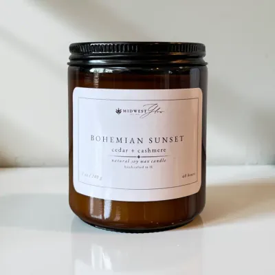 Bohemian Sunset Candle