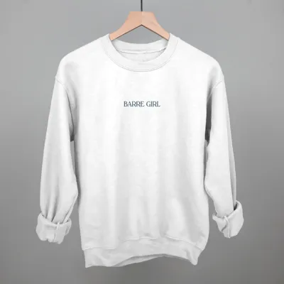 Barre Girl Minimal Sweatshirt