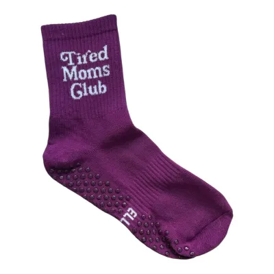 Tired Moms Club Sock