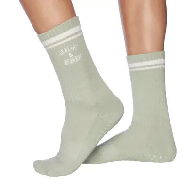 Healthy &amp; Wealthy Sock