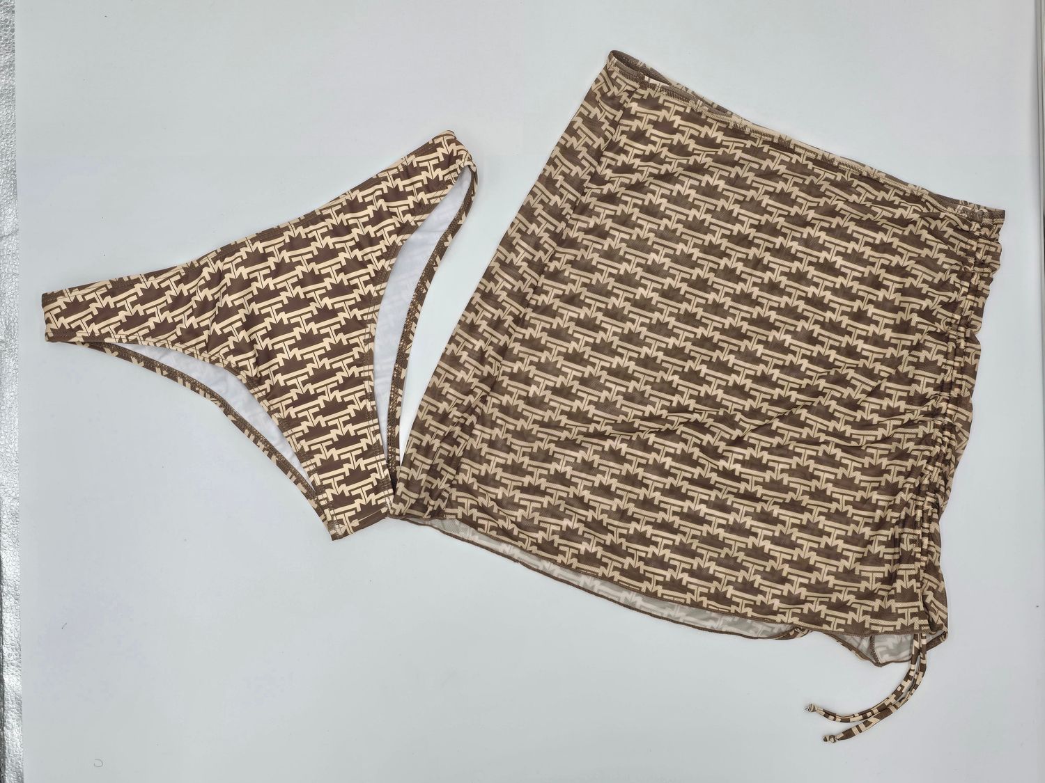 Luxury Trenchmade 3 Piece  Bikini with Skirt (BOTTOM)