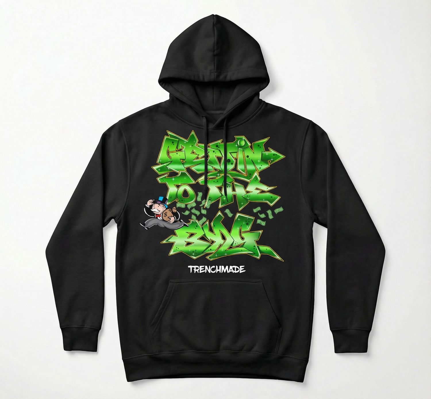 Gettin To The Bag Hoodie (Black)