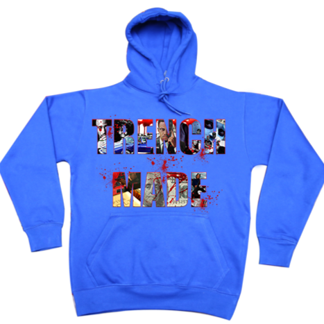History Of The Trenches Hoodie (Royal Blue)