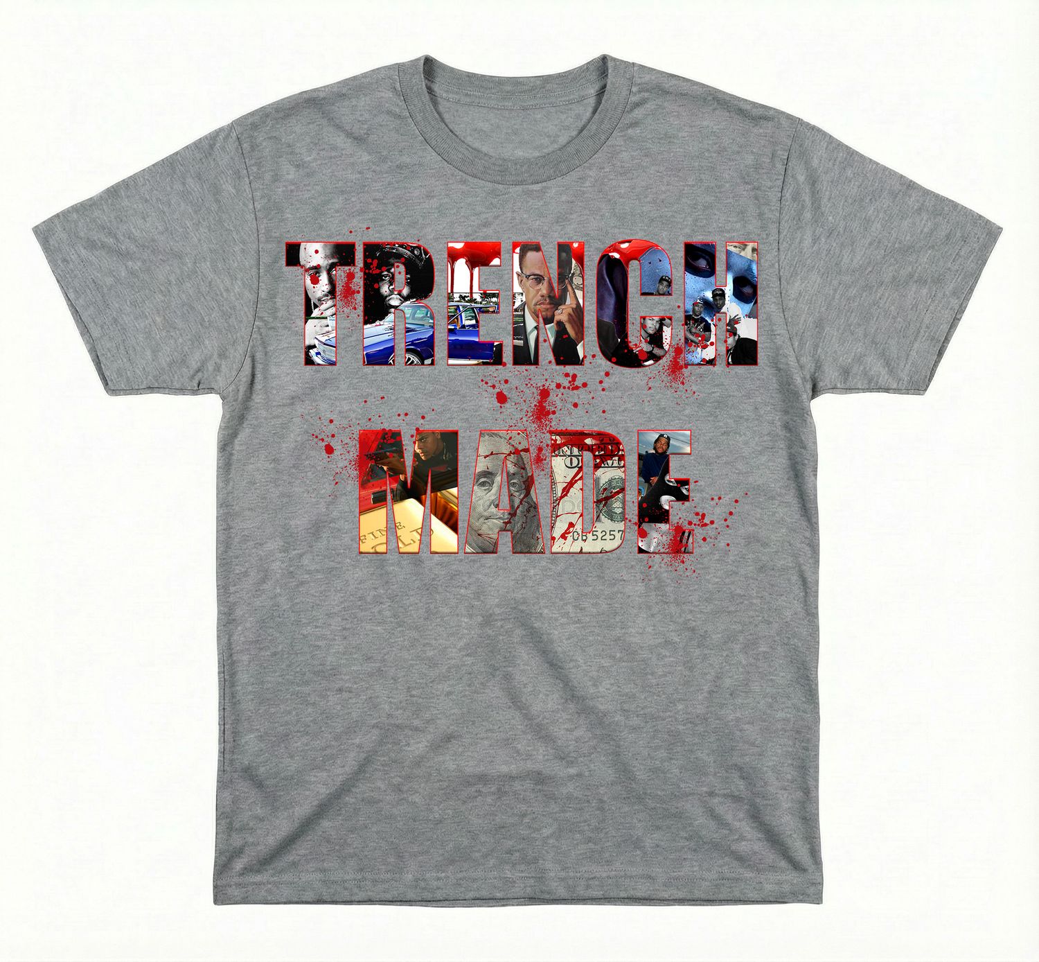 History Of The Trenches Tee (Grey)