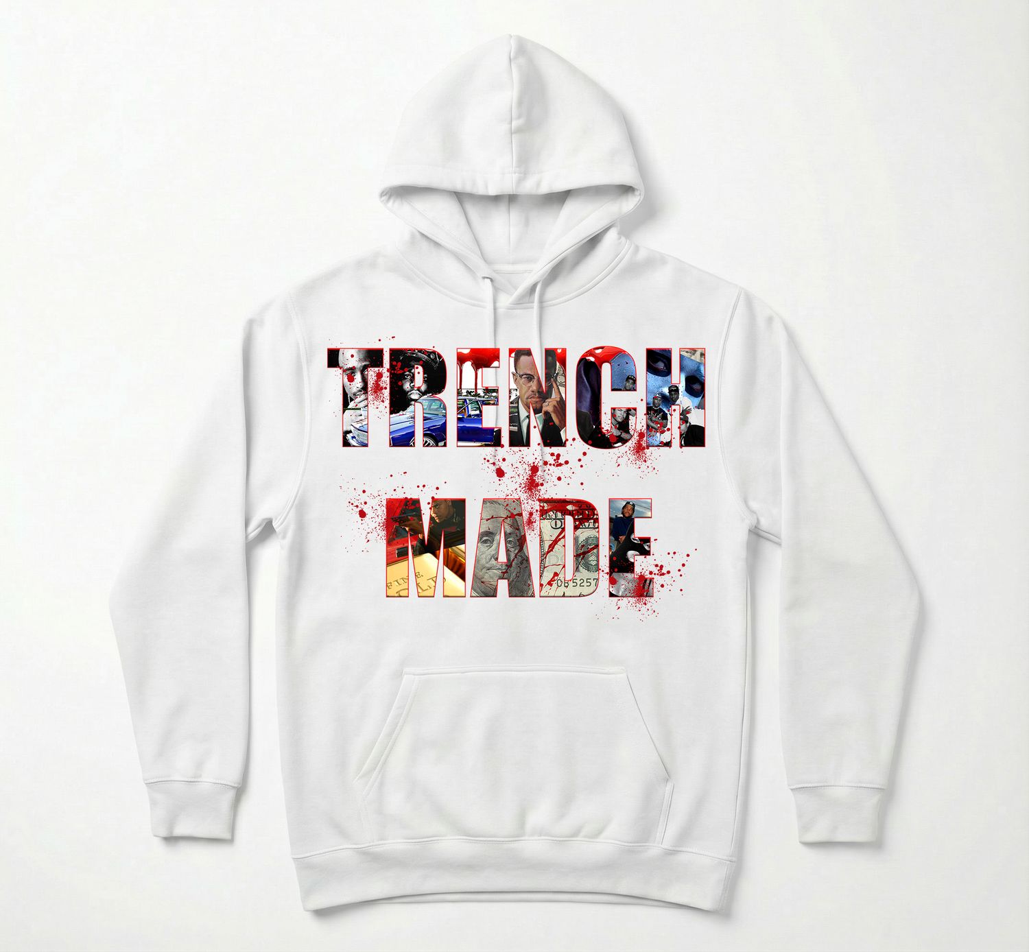 History Of The Trenches Hoodie (White)