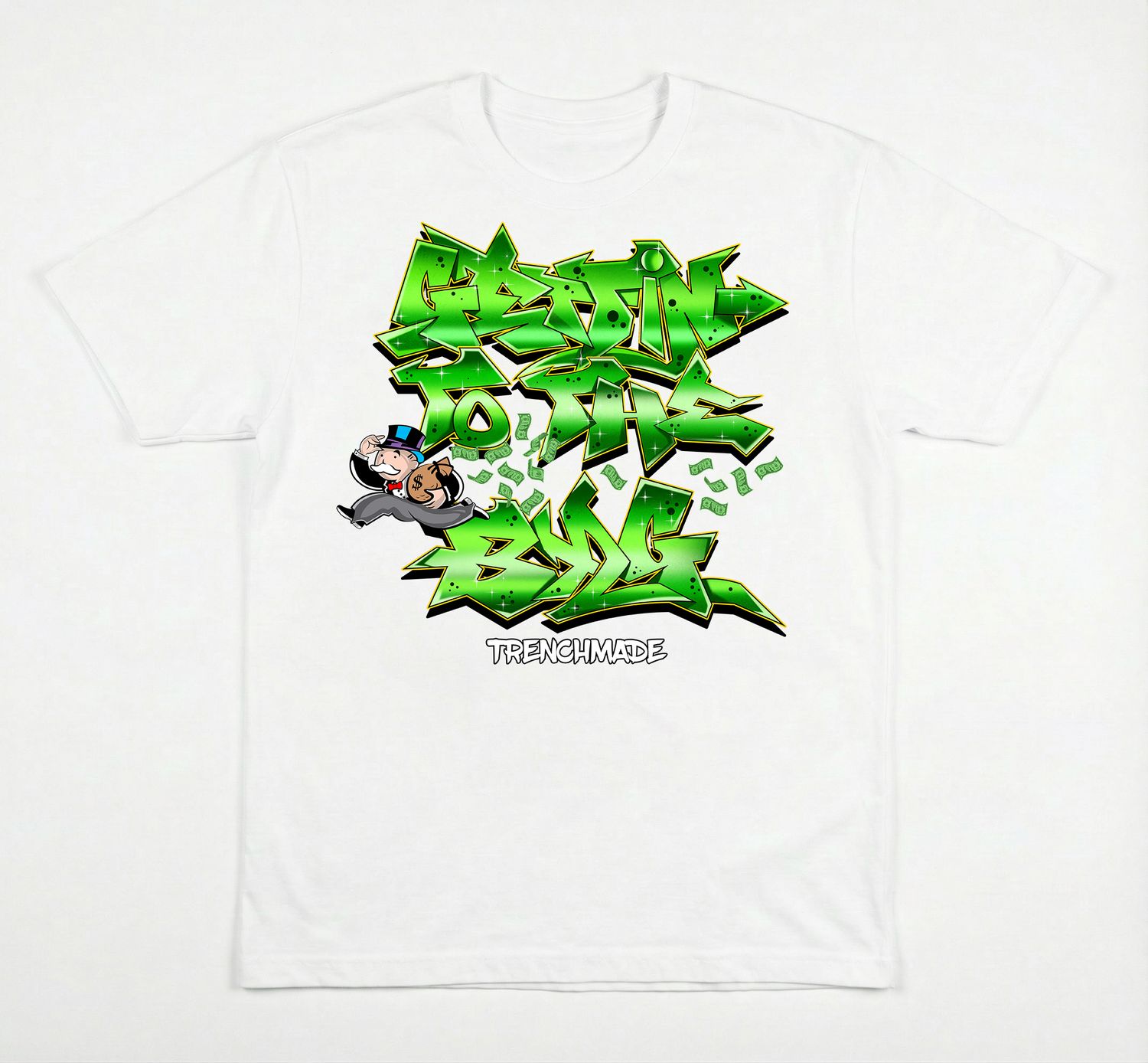 Gettin To The Bag Tee (White)