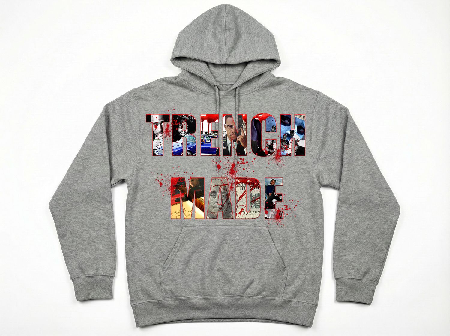 History Of The Trenches Hoodie (Grey)