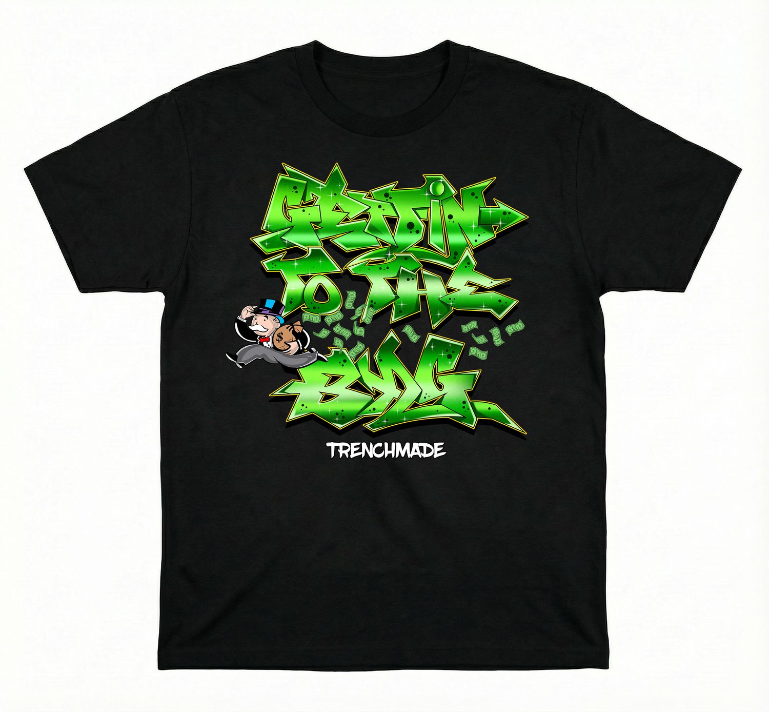 Gettin To The Bag Tee (Black)