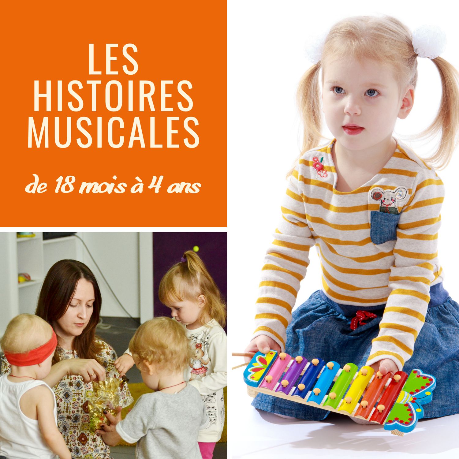 Les histoires musicales le samedi à 10h