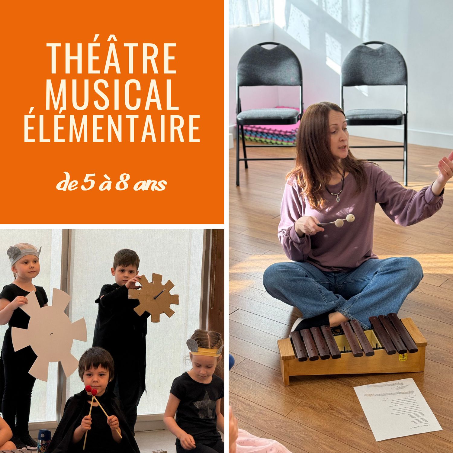Théâtre musical élémentaire le mercredi à 18h